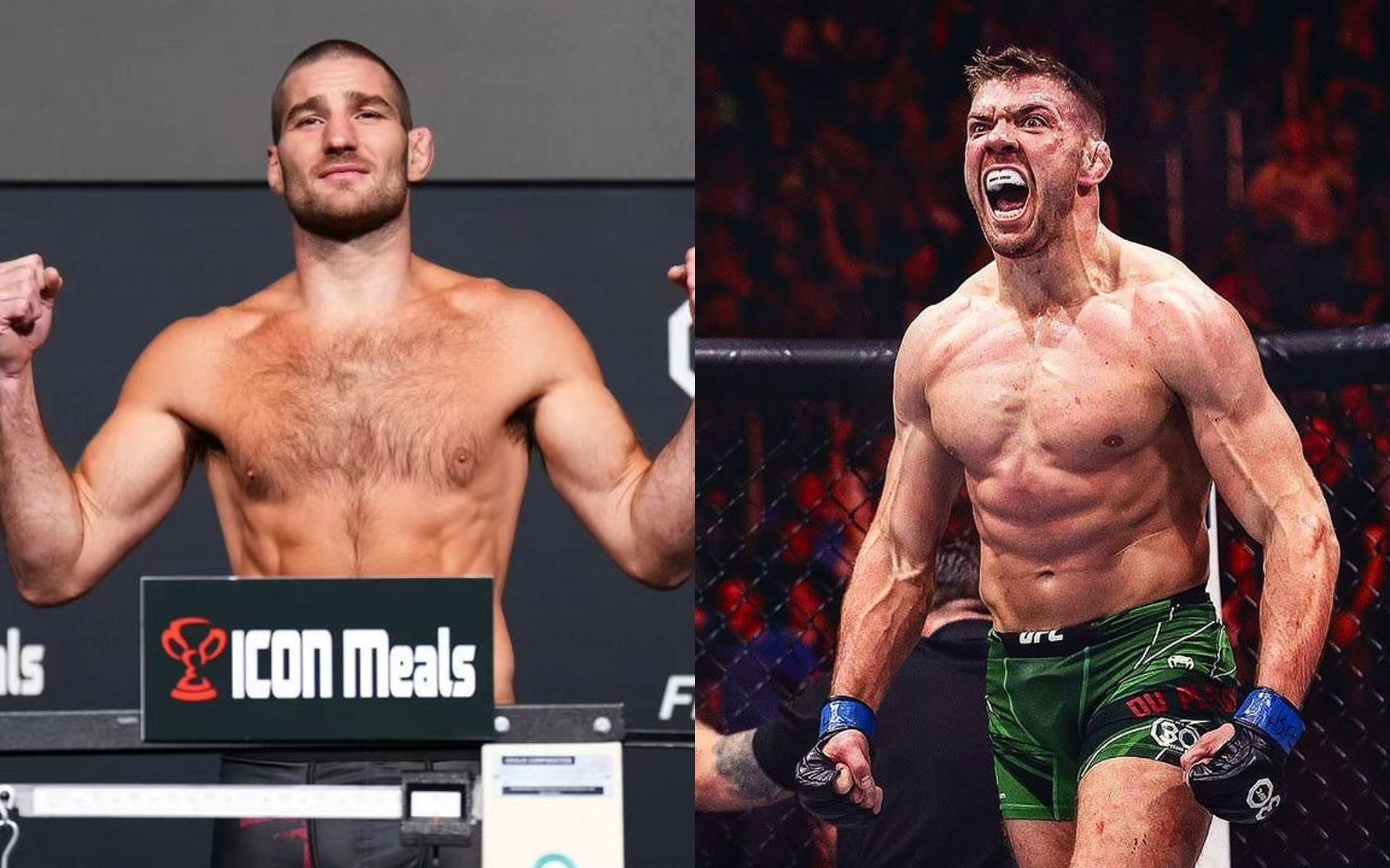 Sean Strickland (left) set to face Dricus du Plessis (right) at UFC 291 [Images courtesy @stricklandmma and @dricusduplessis  on Instagram]