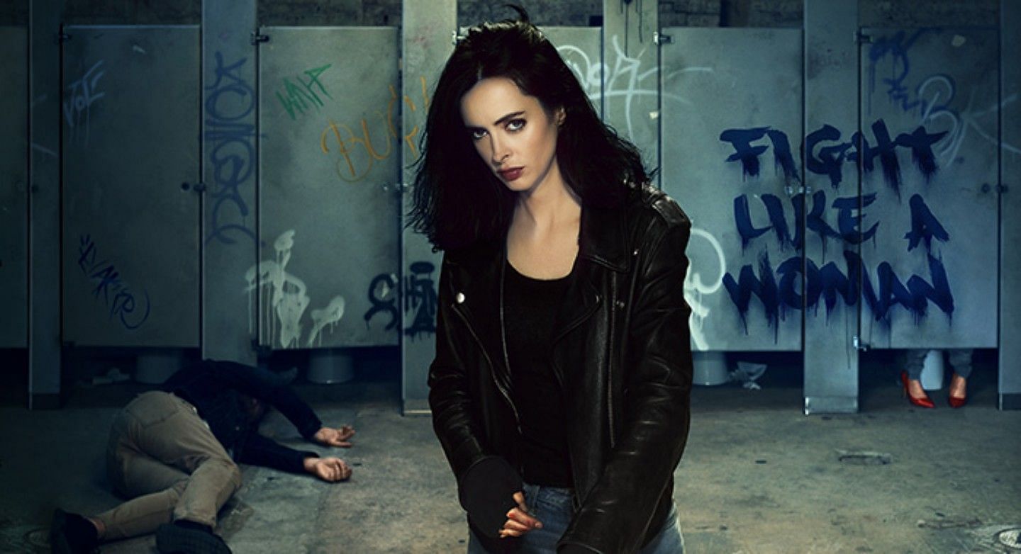 Krysten Ritter as Jessica Jones in her series (Image via Rotten Tomatoes)