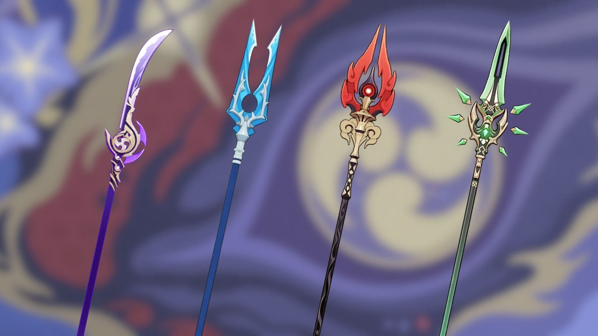 Best polearms for Raiden DPS (Image via HoYoverse)