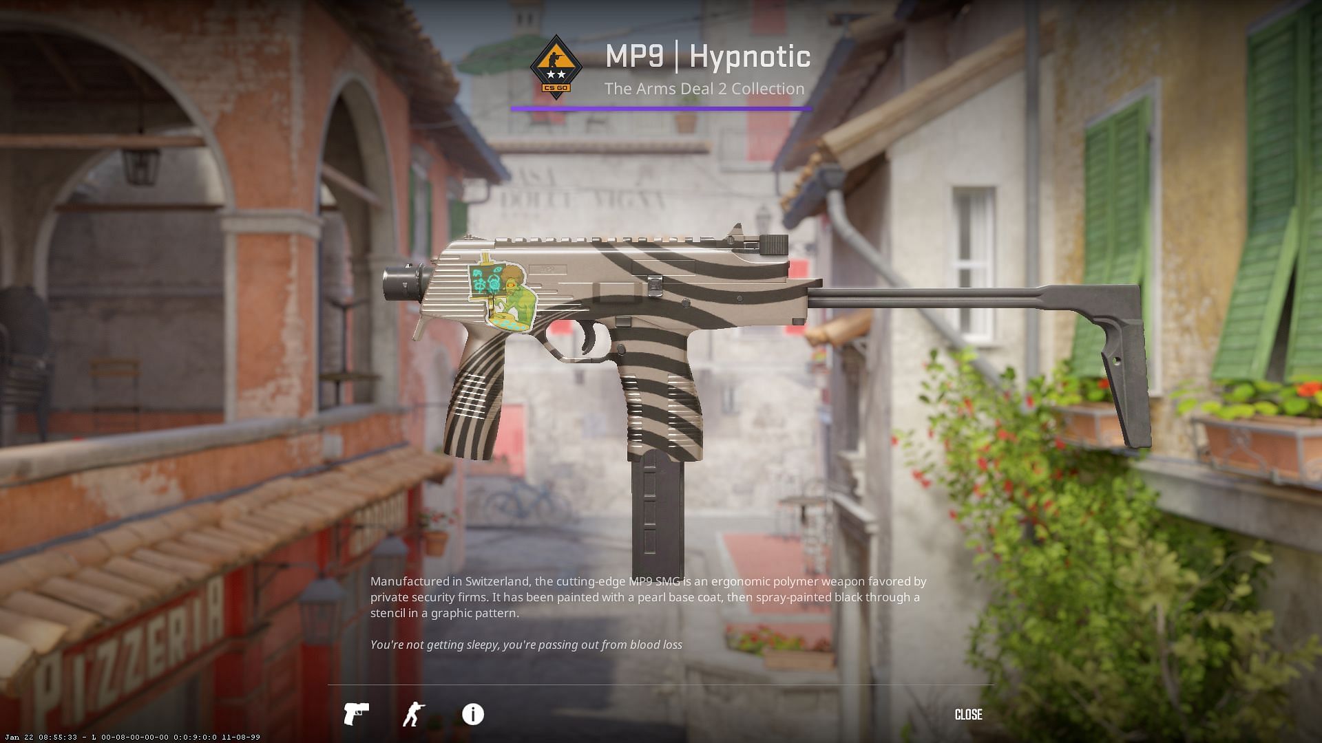 MP9 Hypnotic (Image via Valve)
