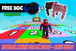 Roblox Math Block Race - Free UGCs