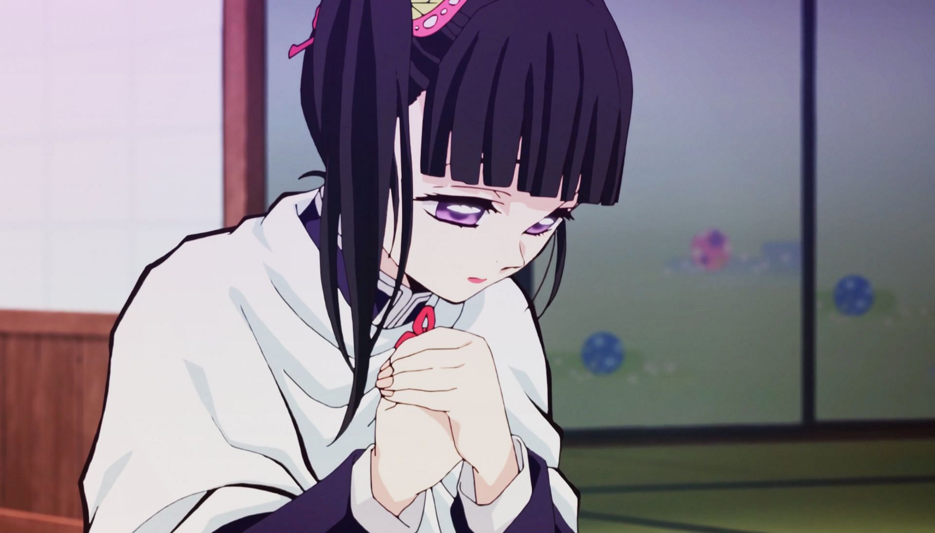 Kanao Tsuyuri as seen in the anime series (Image via Ufotable)