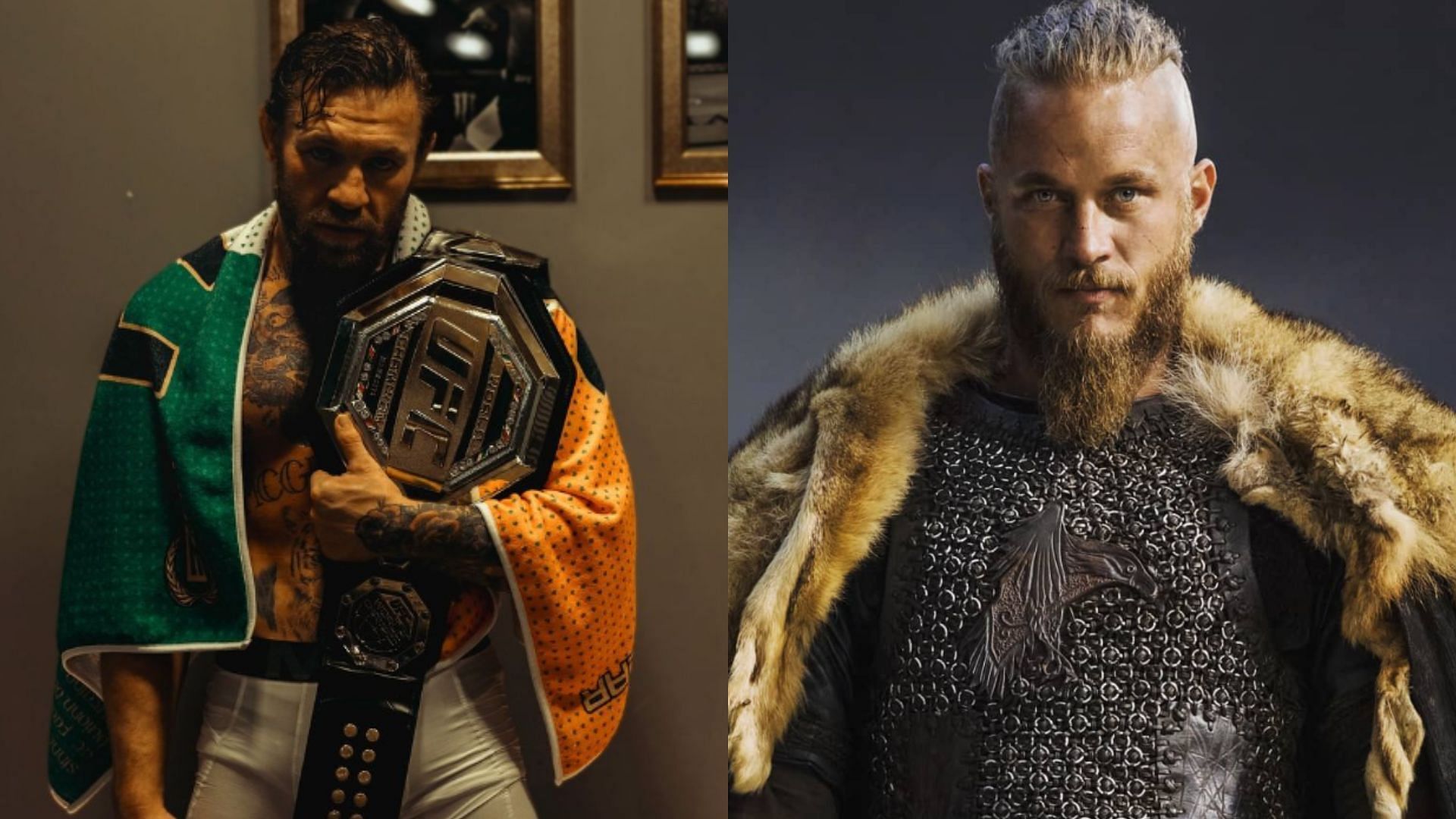 Conor McGregor once revealed he was originally set to make his acting debut on Vikings [Images courtesy of @thenotoriousmma &amp; @historyvikings on Instatram]