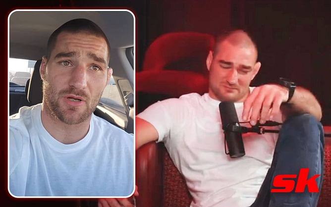 Sean Strickland breaks down recalling father's "burn your face with acid" remarks towards his mother, shares painful childhood memories