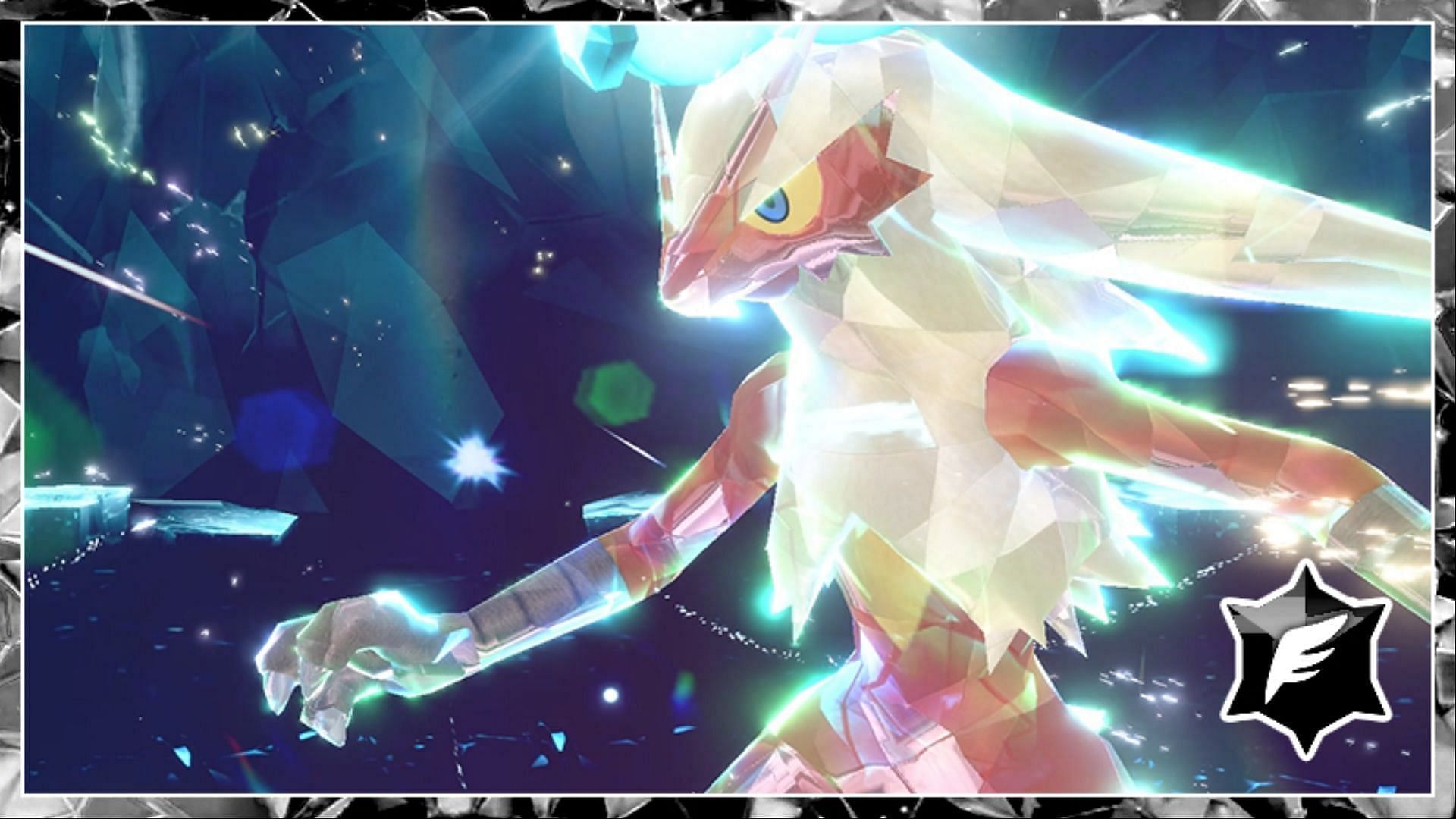 Pokemon Scarlet and Violet 7-star Flying Blaziken raid (Image via The Pokemon Company)