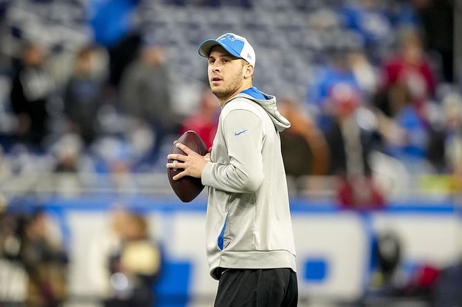 WATCH: Jared Goff chants break out at Pistons vs Wizards as Detroit throws weight behind Lions QB for NFC Championship Game