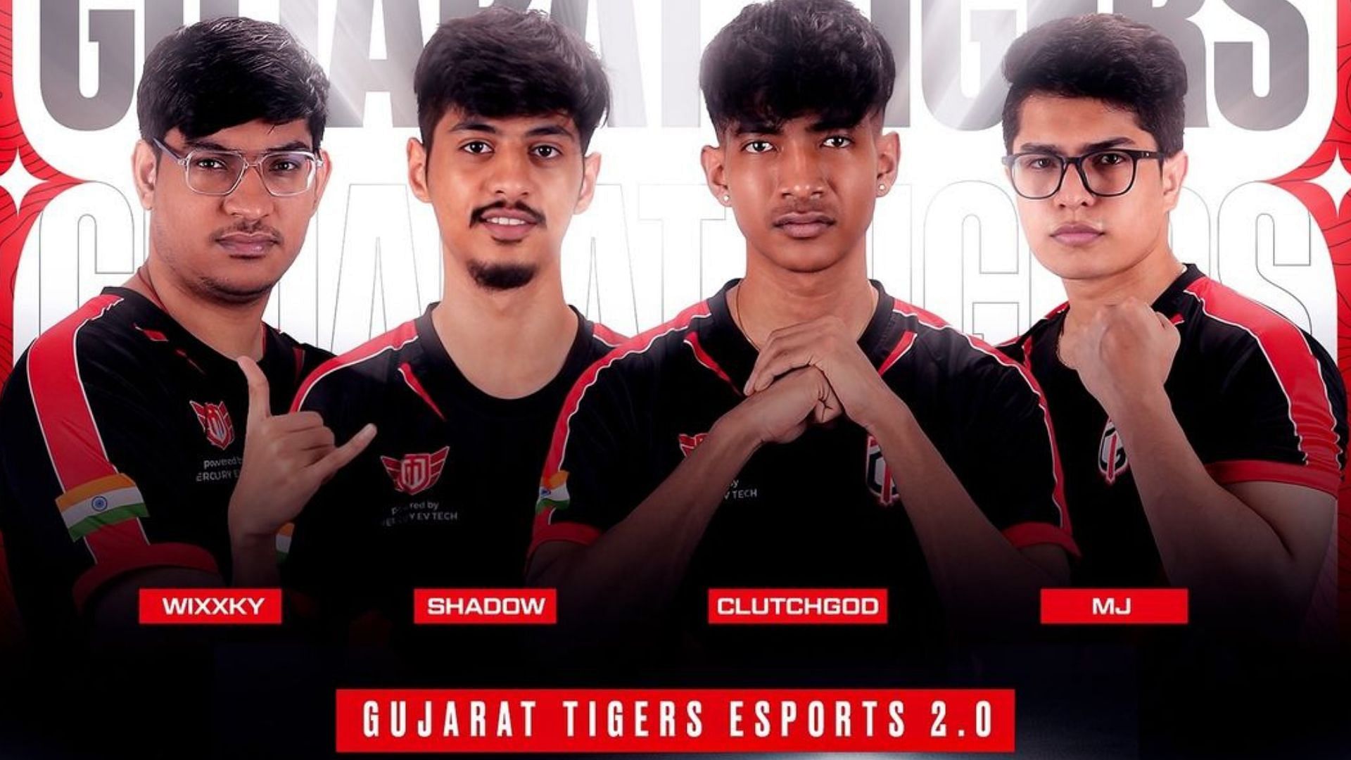 Gujarat Tigers unveiled its new squad (Image via Gujarat Tigers)