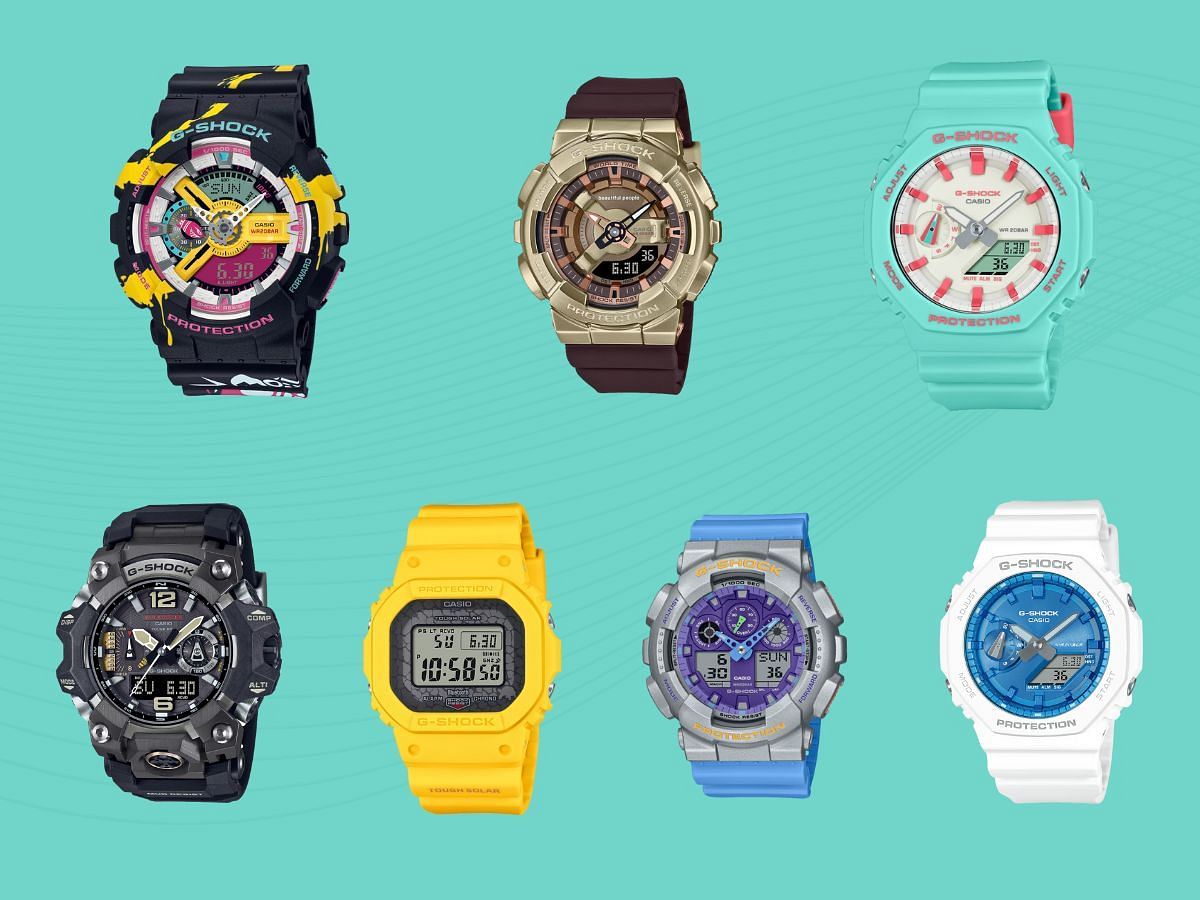 Best Casio G-shock watches (Image via Sportskeeda)