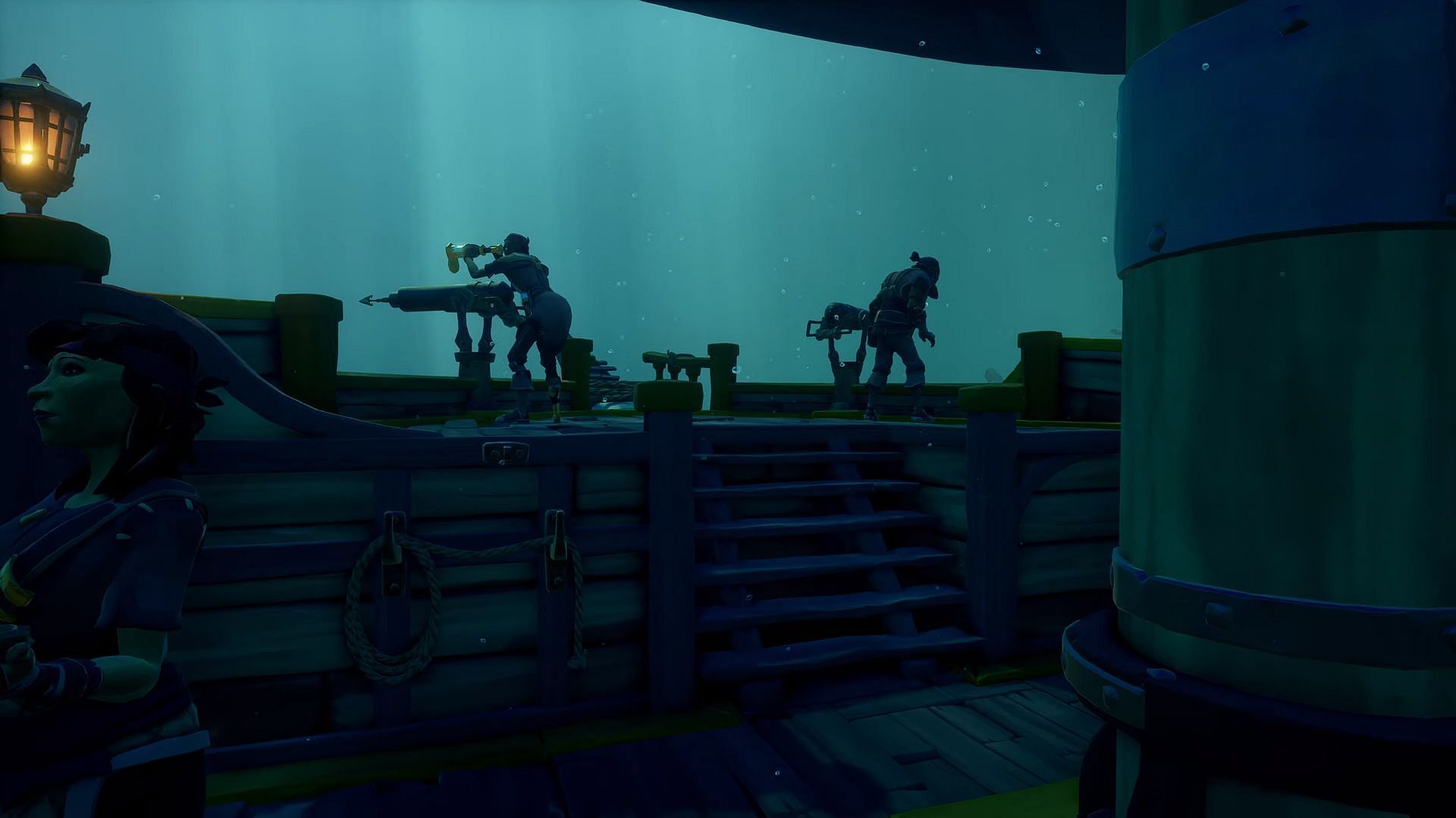 Diving in Sea of Thieves Season 11. (Image via Rare)