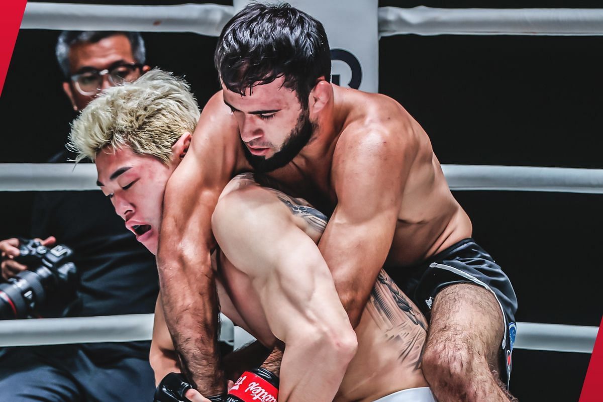 Shamil Gasanov and Oh Ho Taek - Photo by ONE Championship