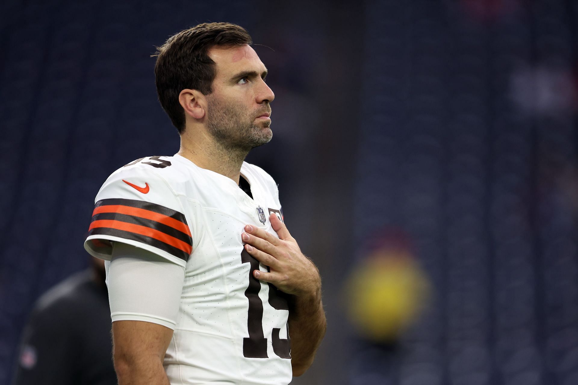 Joe Flacco at Cleveland Browns vs. Houston Texans