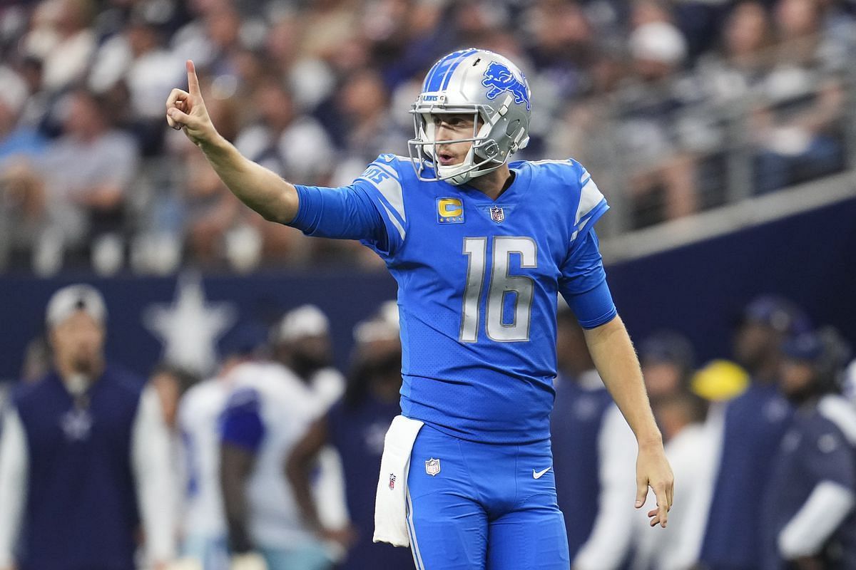 Detroit Lions QB Jared Goff will start in the NFL Playoff game against the Los Angeles Rams