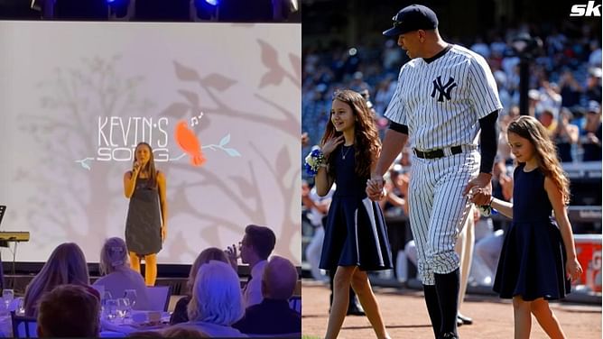Alex Rodriguez's daughter Natasha sings at event to raise awareness about suicide prevention