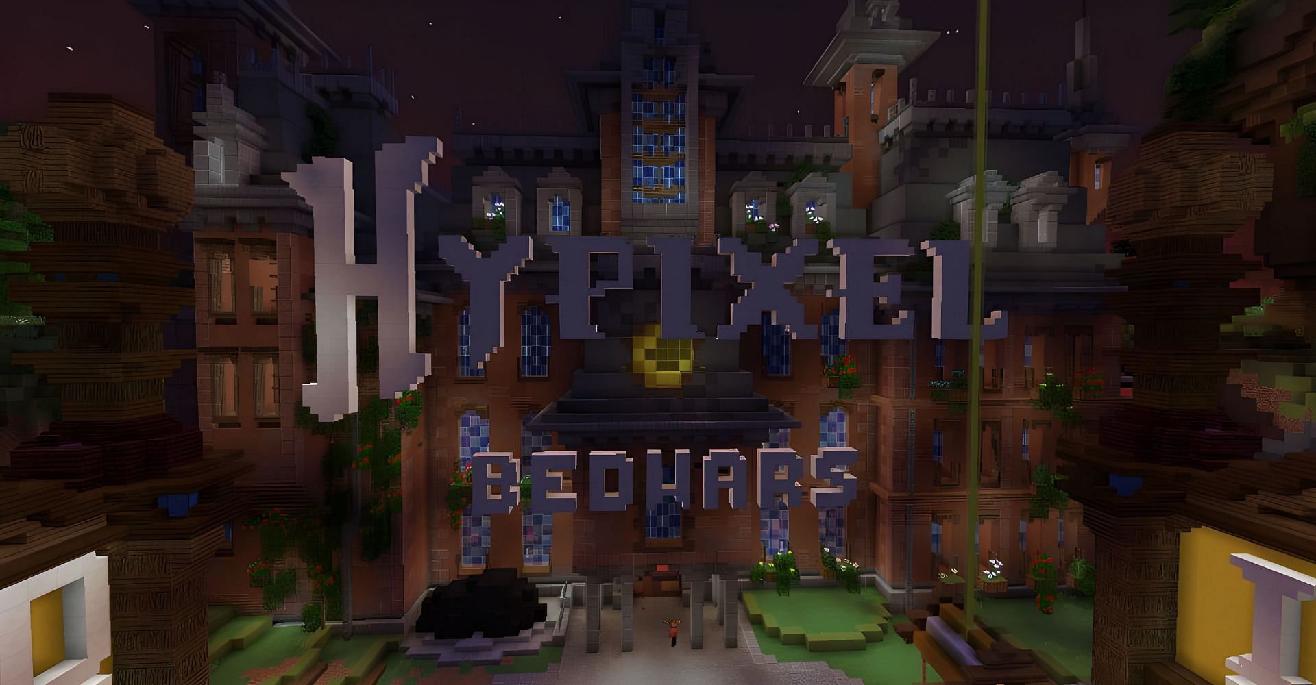 Hypixel is easily the most popular server out there (Image via Mojang)