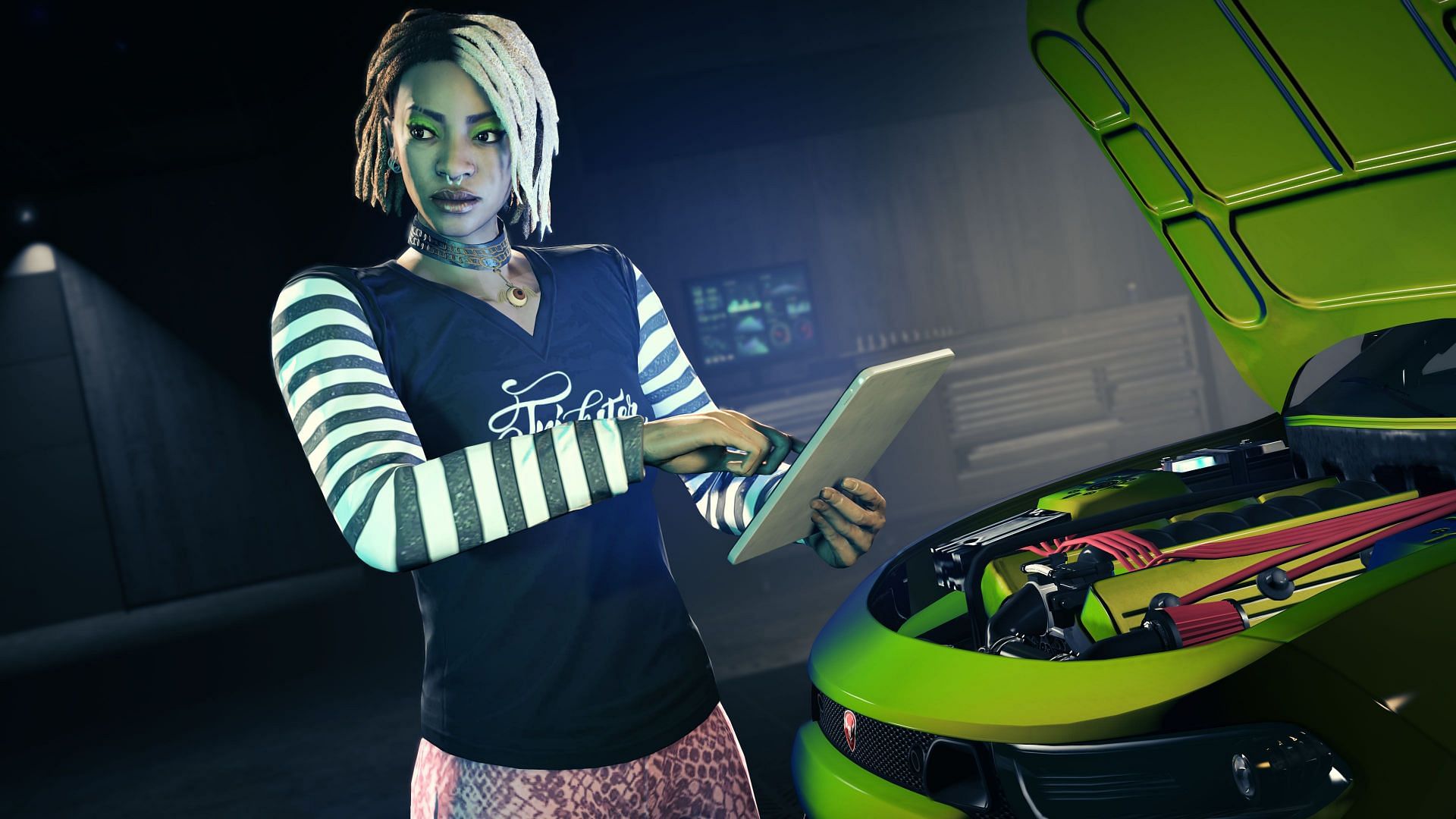 Imani in Grand Theft Auto Online (Image via Rockstar Games)