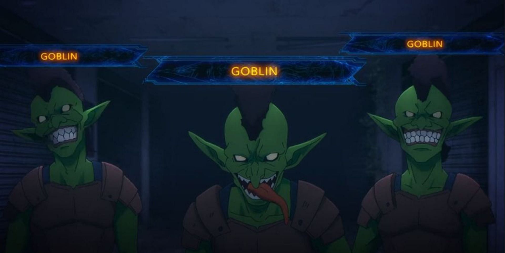 Goblins in the Instant Dungeon in Solo Leveling (Image via A-1 Pictures)