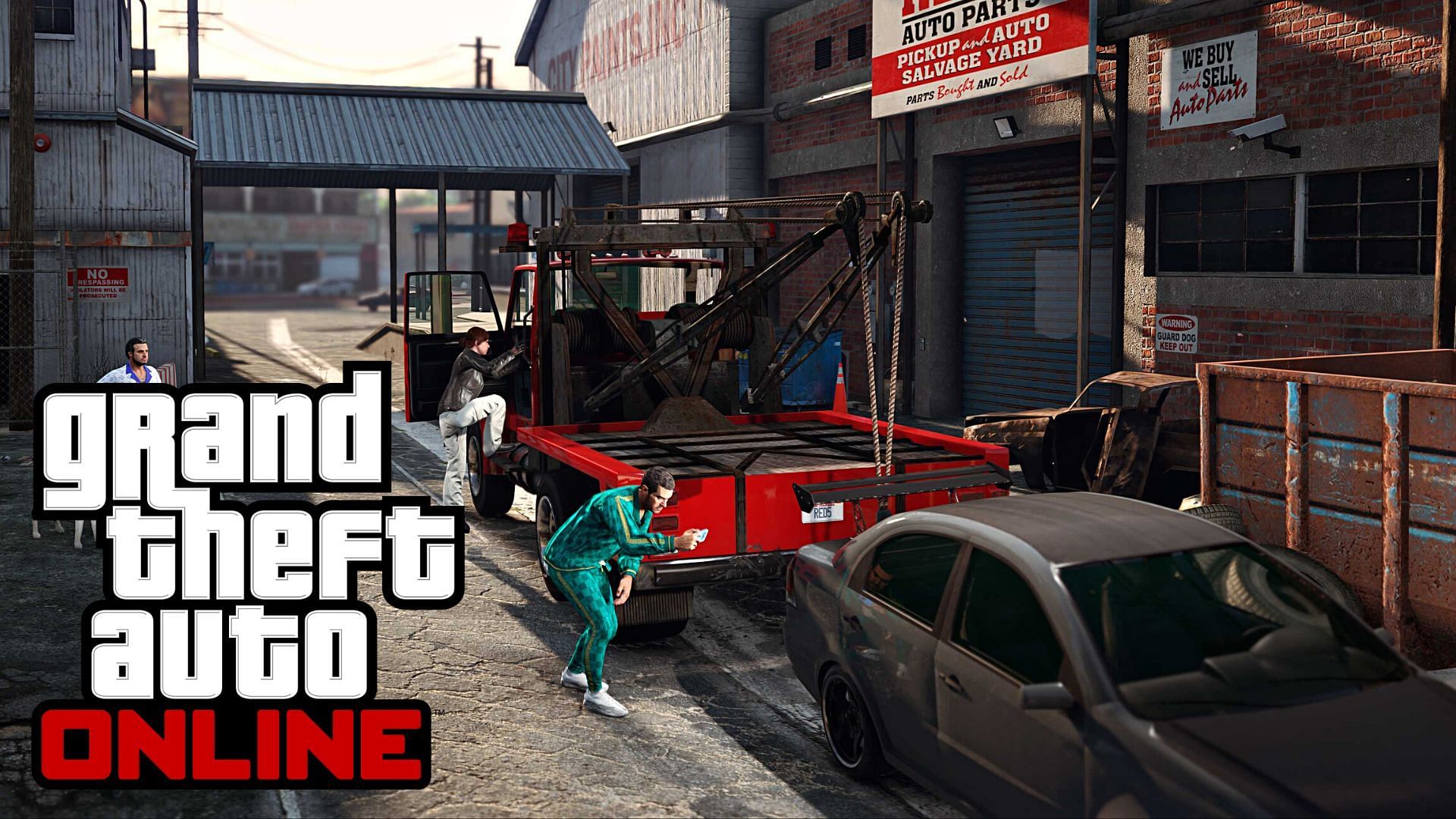 Tow Truck Service missions are offering twice the usual cash this week (Image via Rockstar Games)