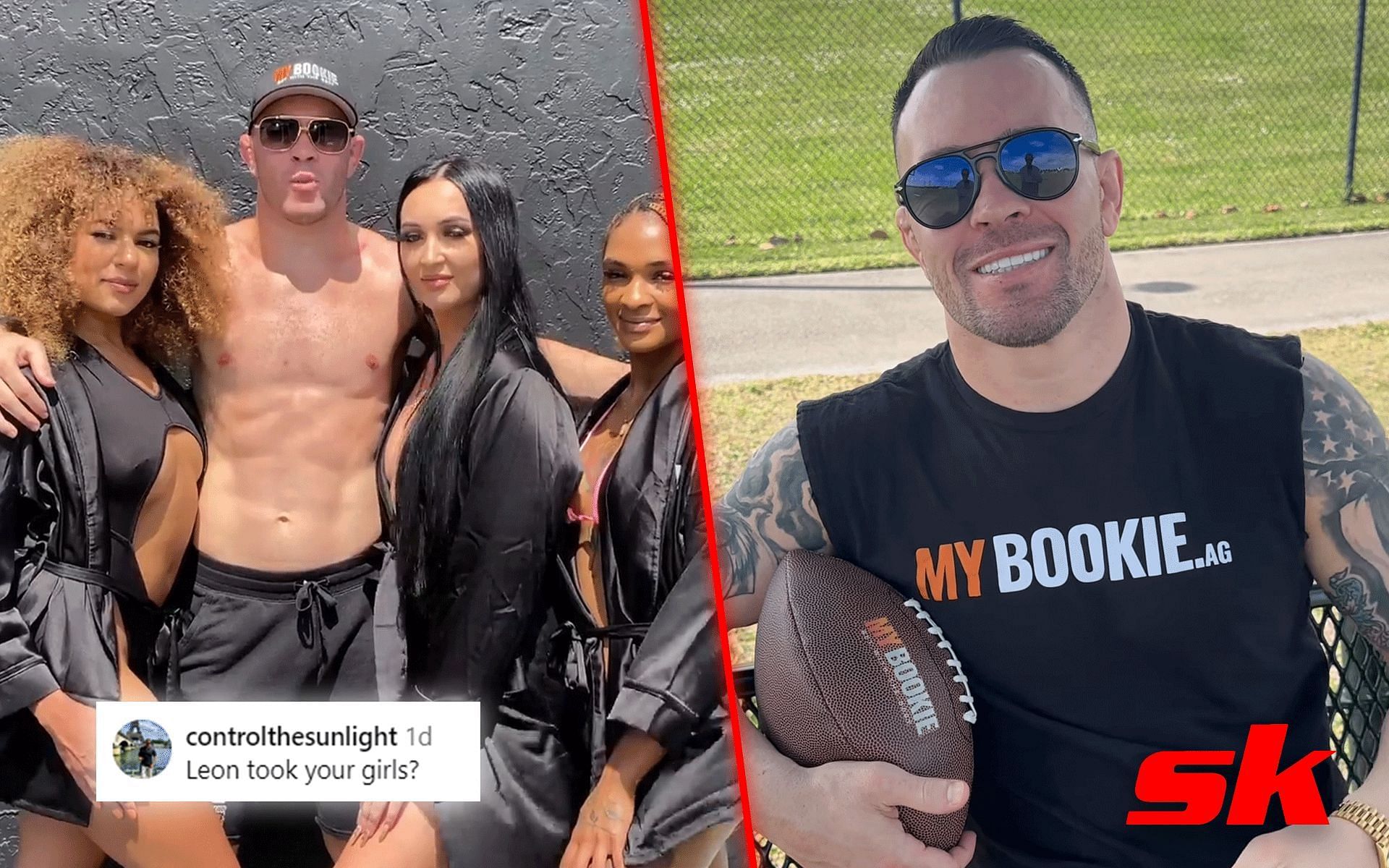 Colby Covington promoting MyBookie [Image via: @colbycovington on Instagram]