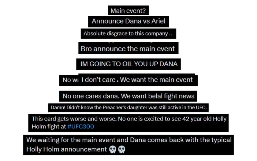 UFC 300 fight card: UFC 300 fight card update: Here are the latest