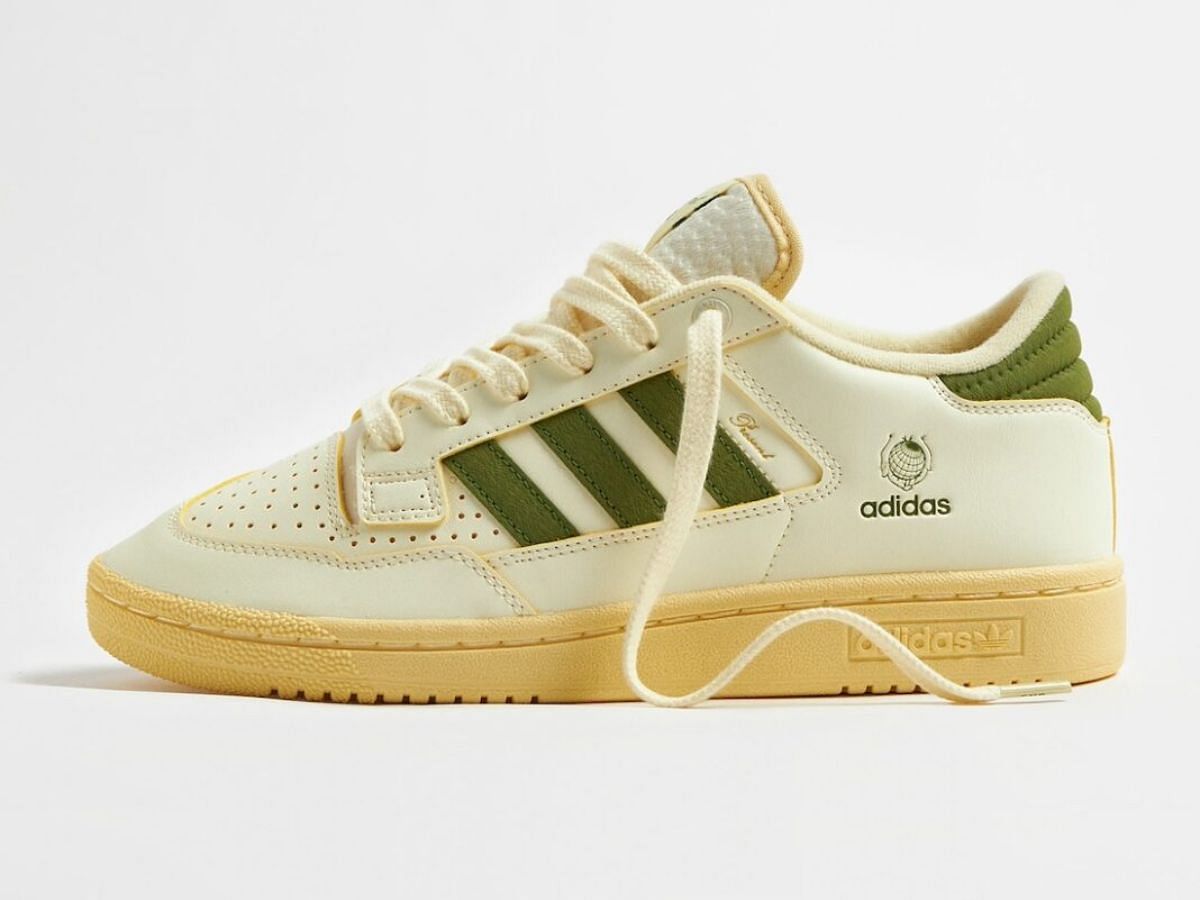 END x Adidas Centennial Low &ldquo;Present&rdquo; sneakers (Image via Adidas)