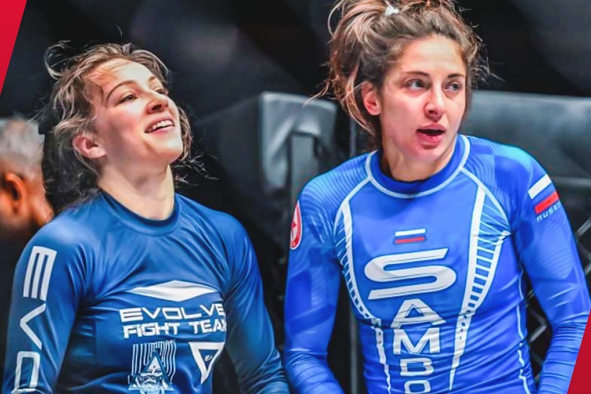 Danielle Kelly (left) and Mariia Molchanova (right) | Image credit: ONE Championship