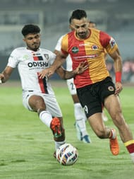 Amey Ranawade (left) is up against his parent club Mumbai City on Thursday.
