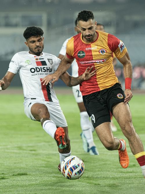 Amey Ranawade (left) is up against his parent club Mumbai City on Thursday.