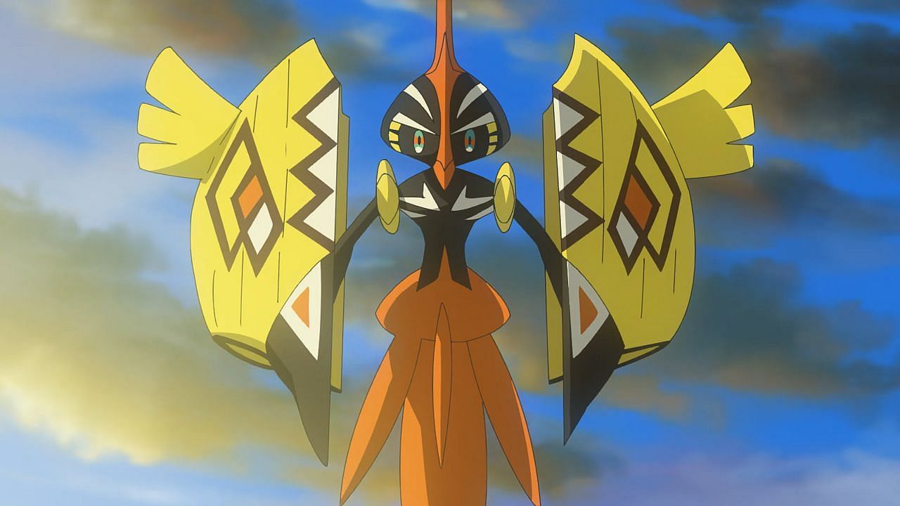 Tapu Koko as seen in the anime (Image via The Pokemon Company)