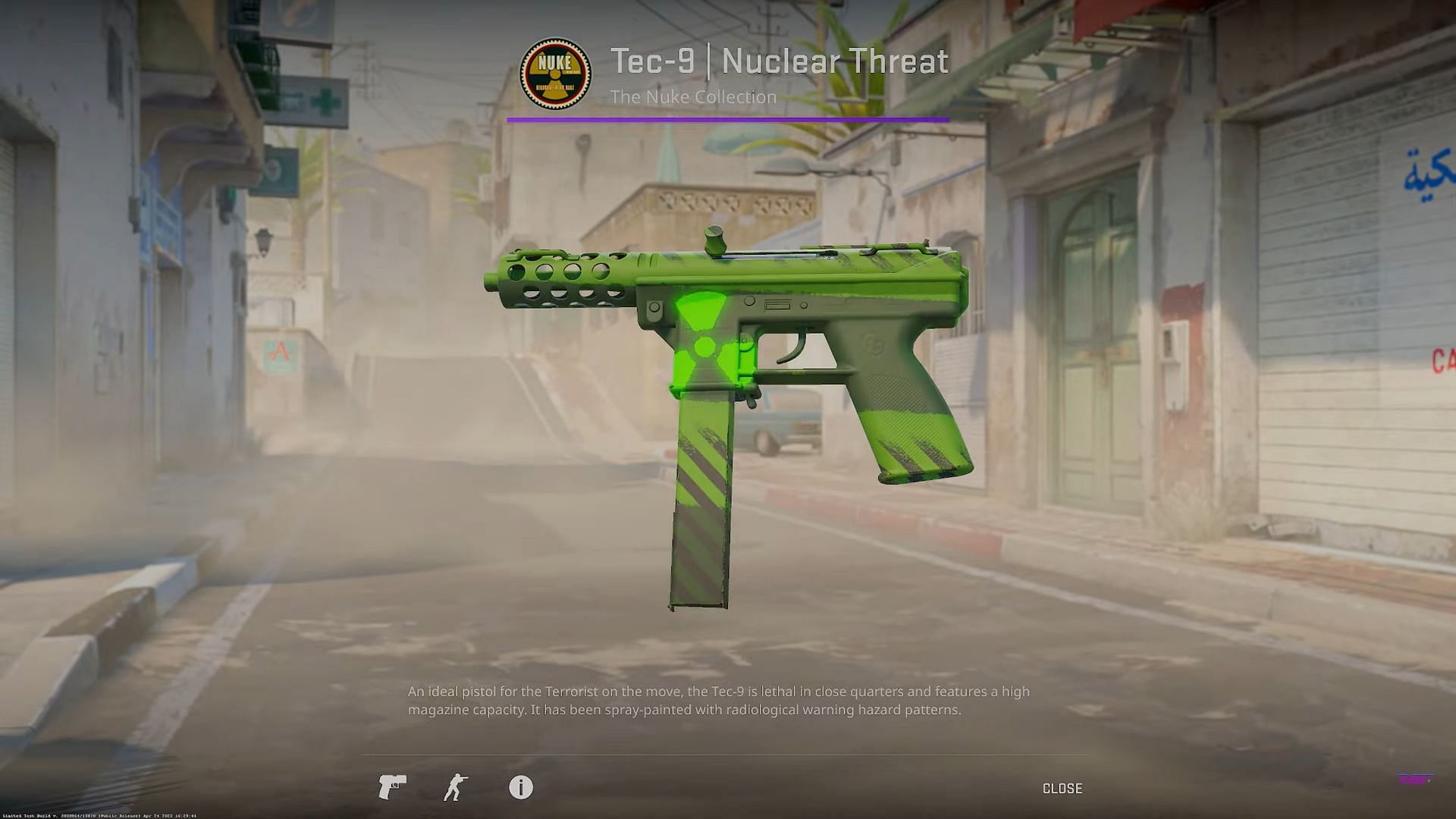 Tec-9 Nuclear Threat (Image via YouTube/covernant)