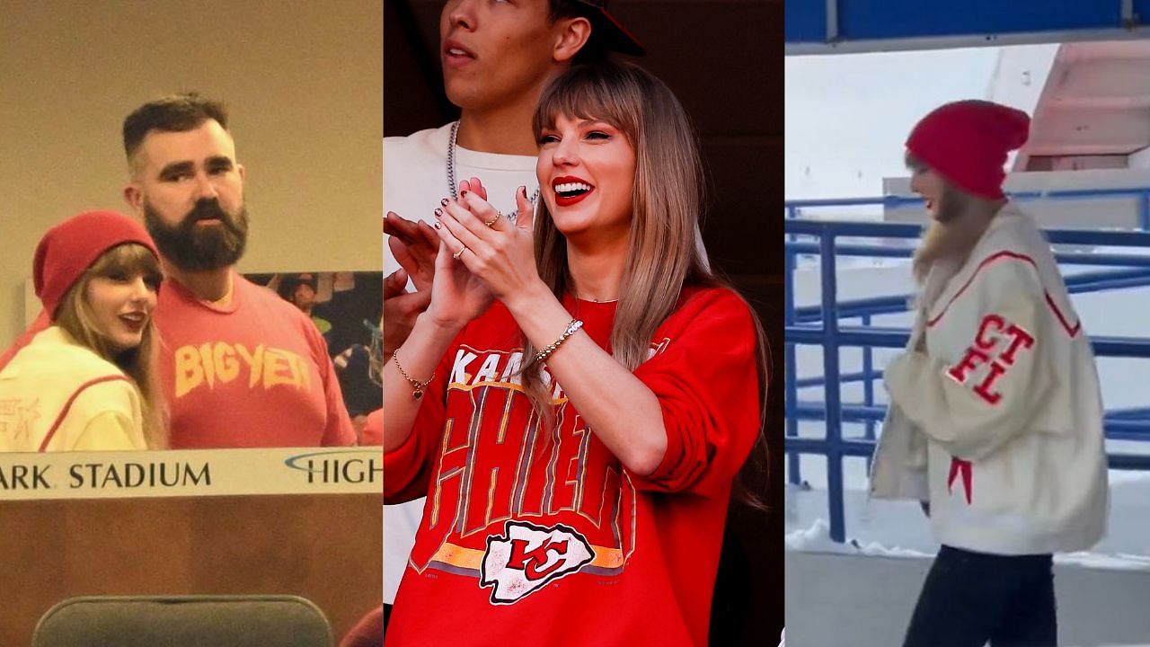 Taylor Swift is at the Highmark Stadium supporting Travis Kelce