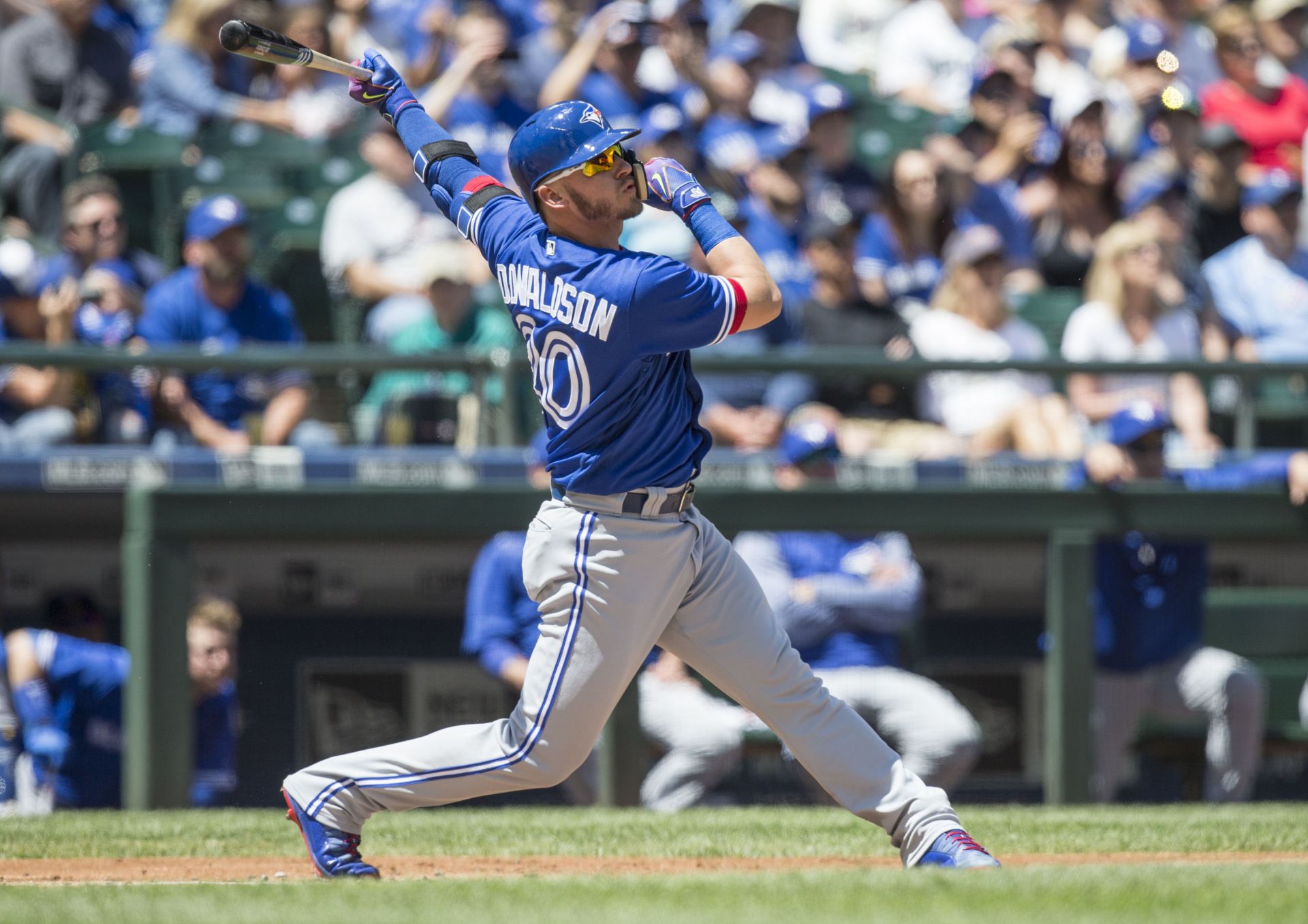 Josh Donaldson played for both the Blue Jays and Athletics