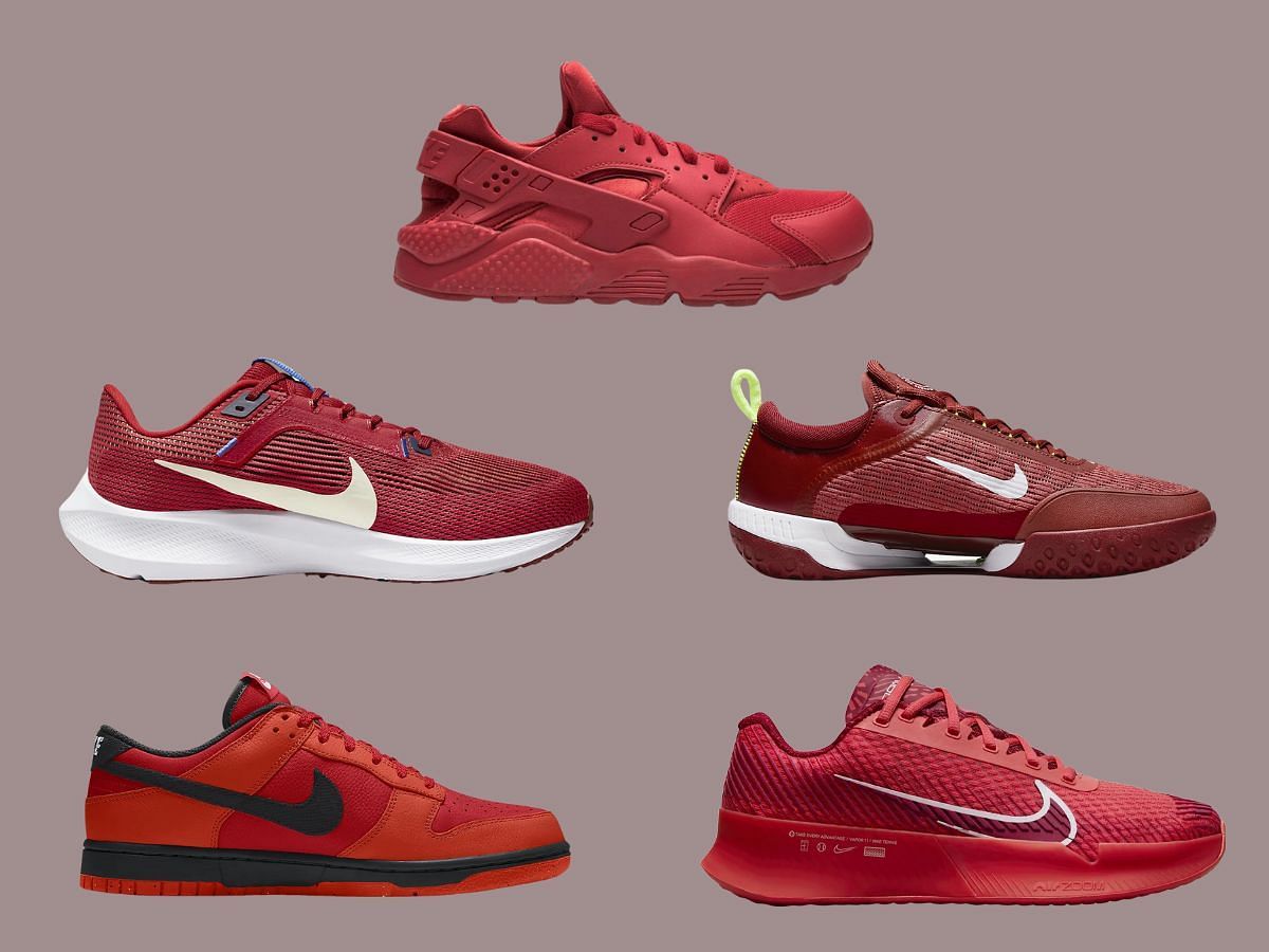Best red Nike shoes (Image via Sportskeeda)