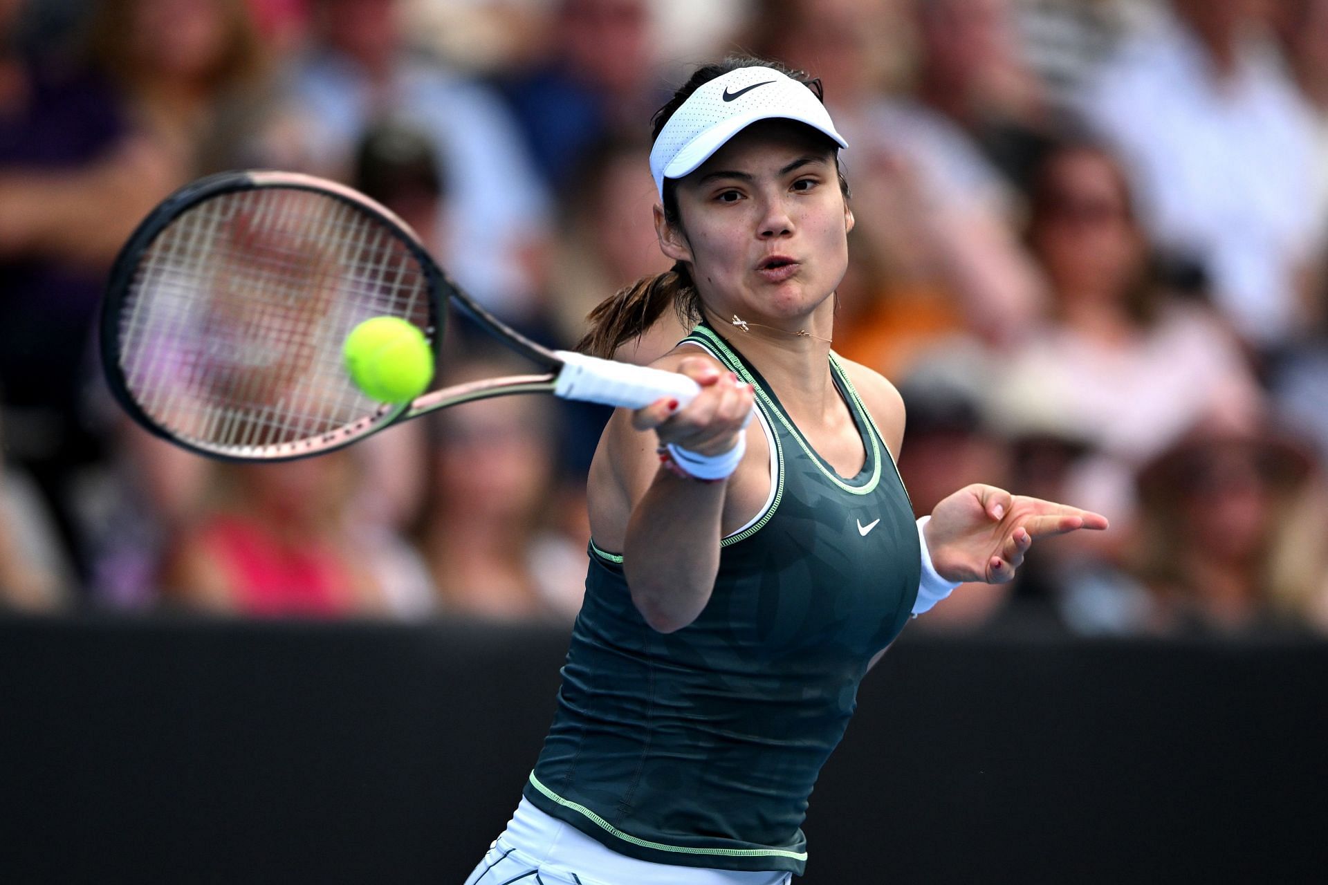 Emma Raducanu at the 2024 Women&#039;s ASB Classic