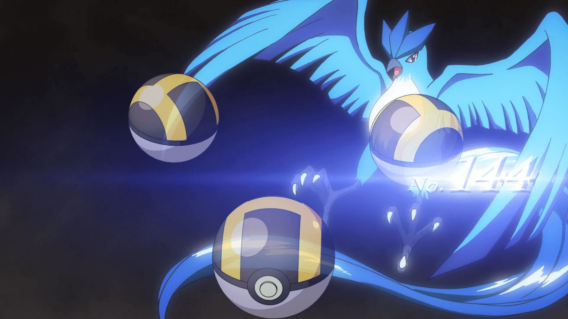 Articuno as seen in the anime (Image via The Pokemon Company)