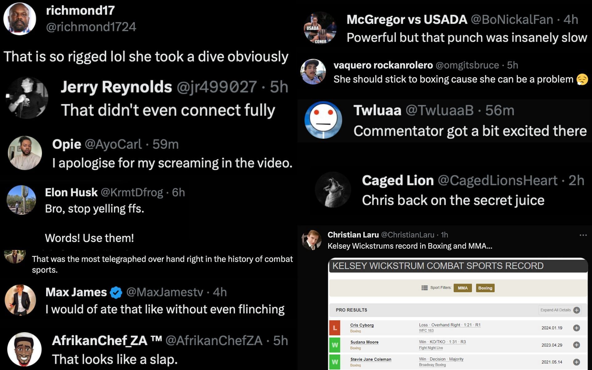 Fans react to Cris Cyborg&#039;s first-round knockout.