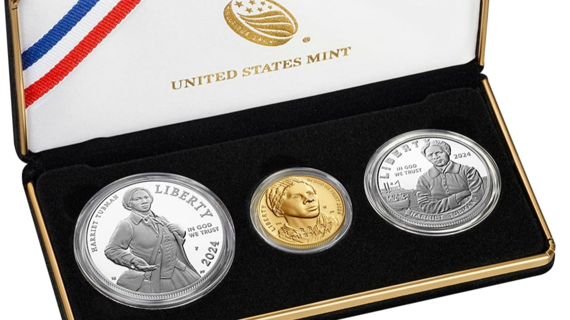 Brand new Harriett Tubman coins all set for February 2024 release (Image via United States Mint)