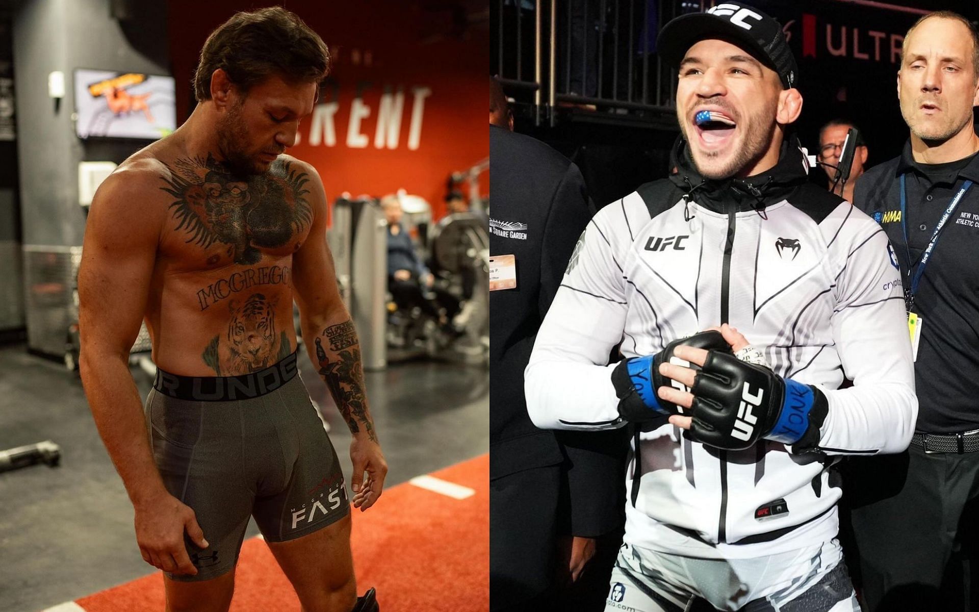 Conor McGregor appears to be training hard for Michael Chandler bout
