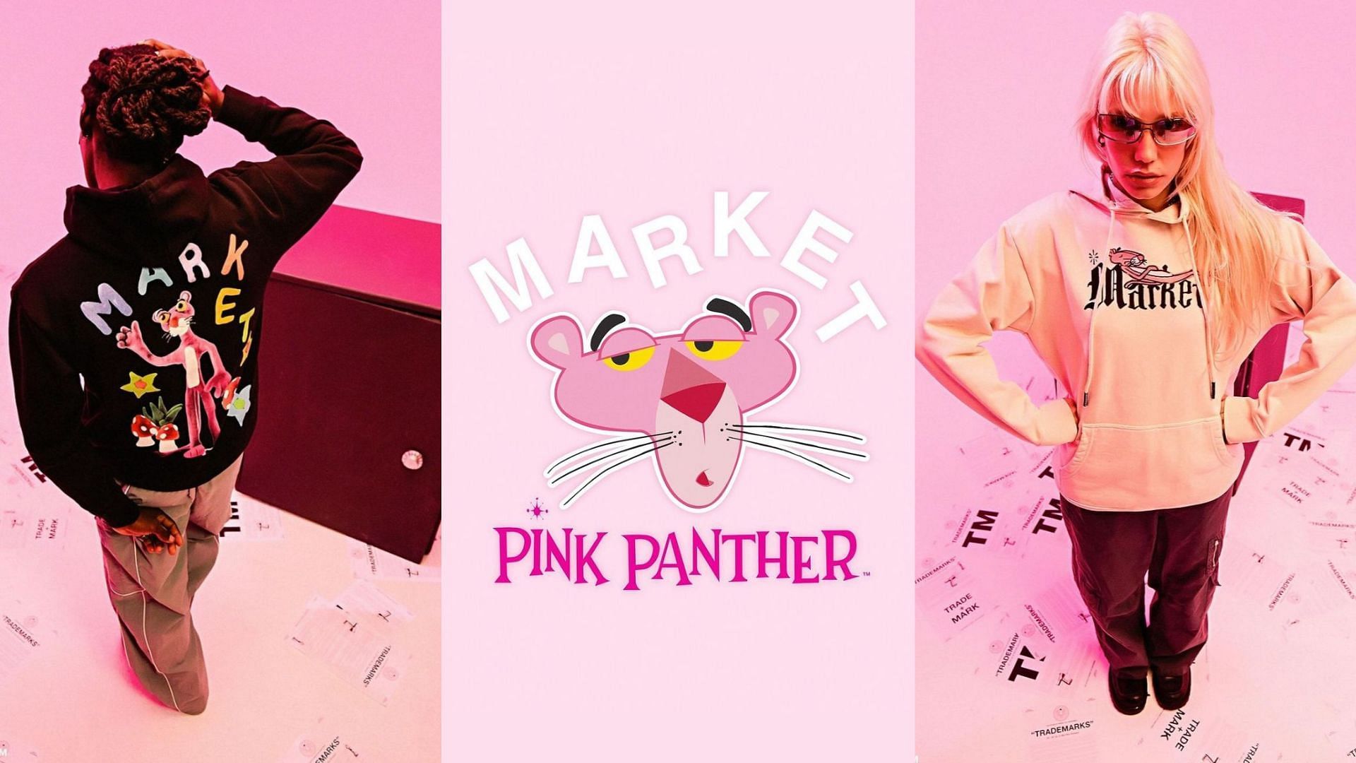 MARKET x Pink Panther capsule collection (Image via MARKET)