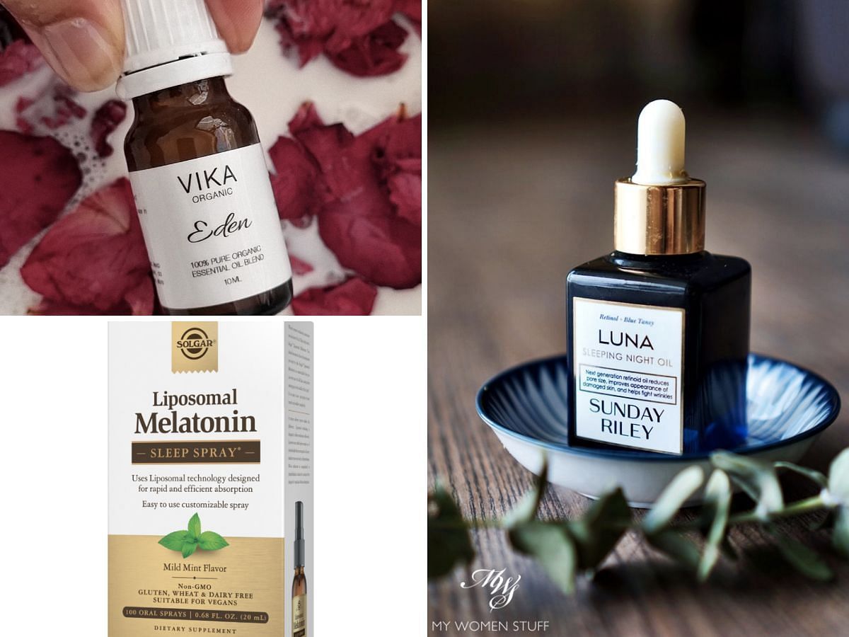 Best sleeping oils for plumper and younger-looking skin (Image via Sportskeeda)