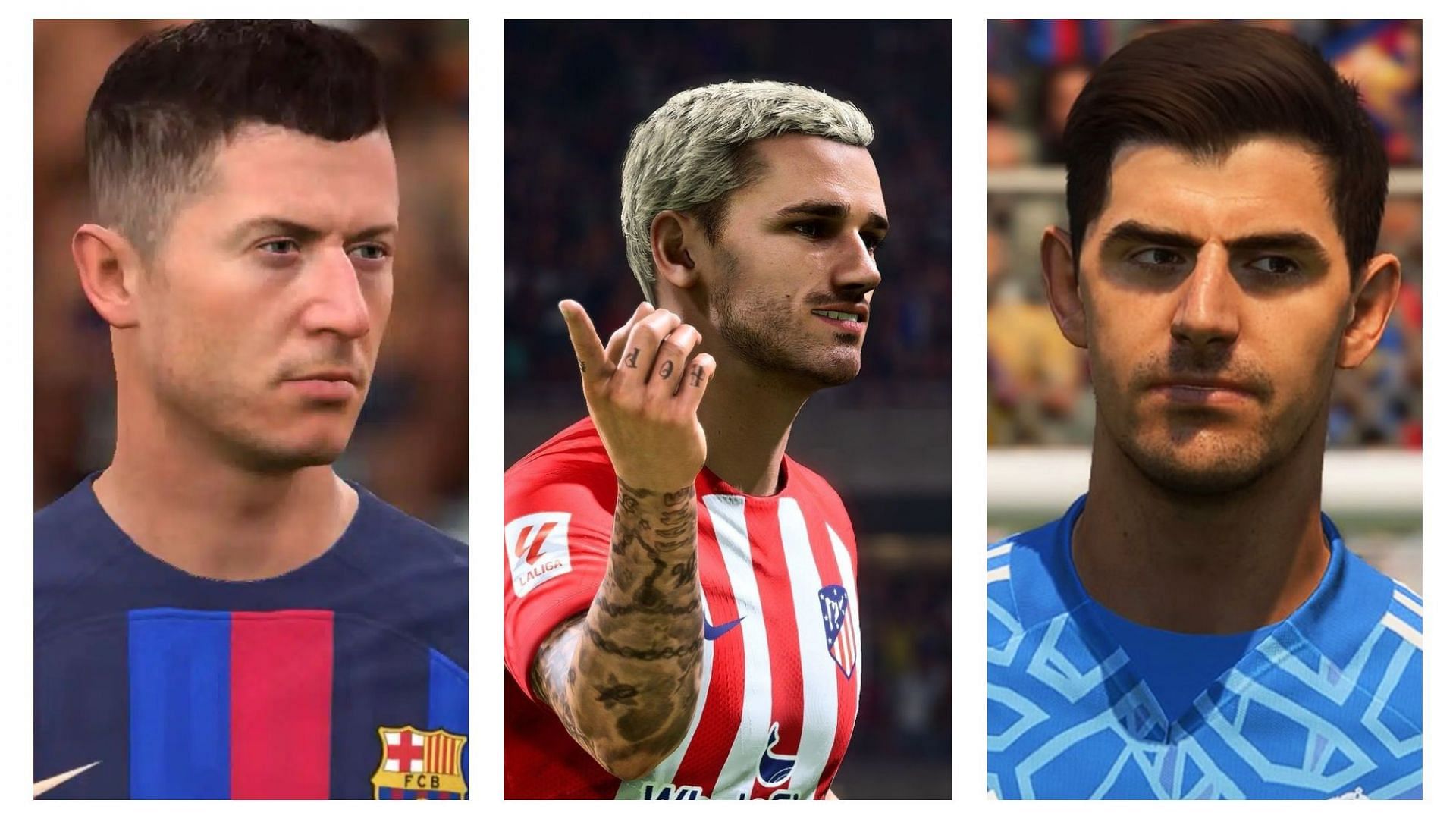 La Liga boasts some of the legendary veterans of modern football (Screengrabs via EA Sports)