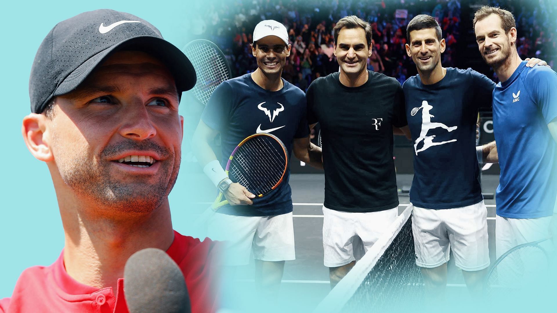 Grigor Dimitrov on playing in the Federer-Nadal-Djokovic-Murray era