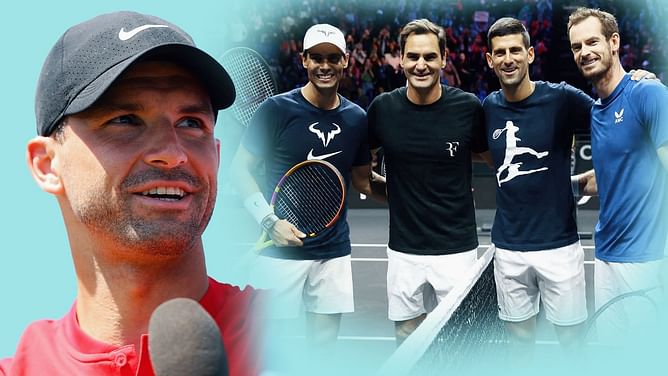 "After that, nothing can scare you" - Grigor Dimitrov on playing in the Federer-Nadal-Djokovic-Murray era