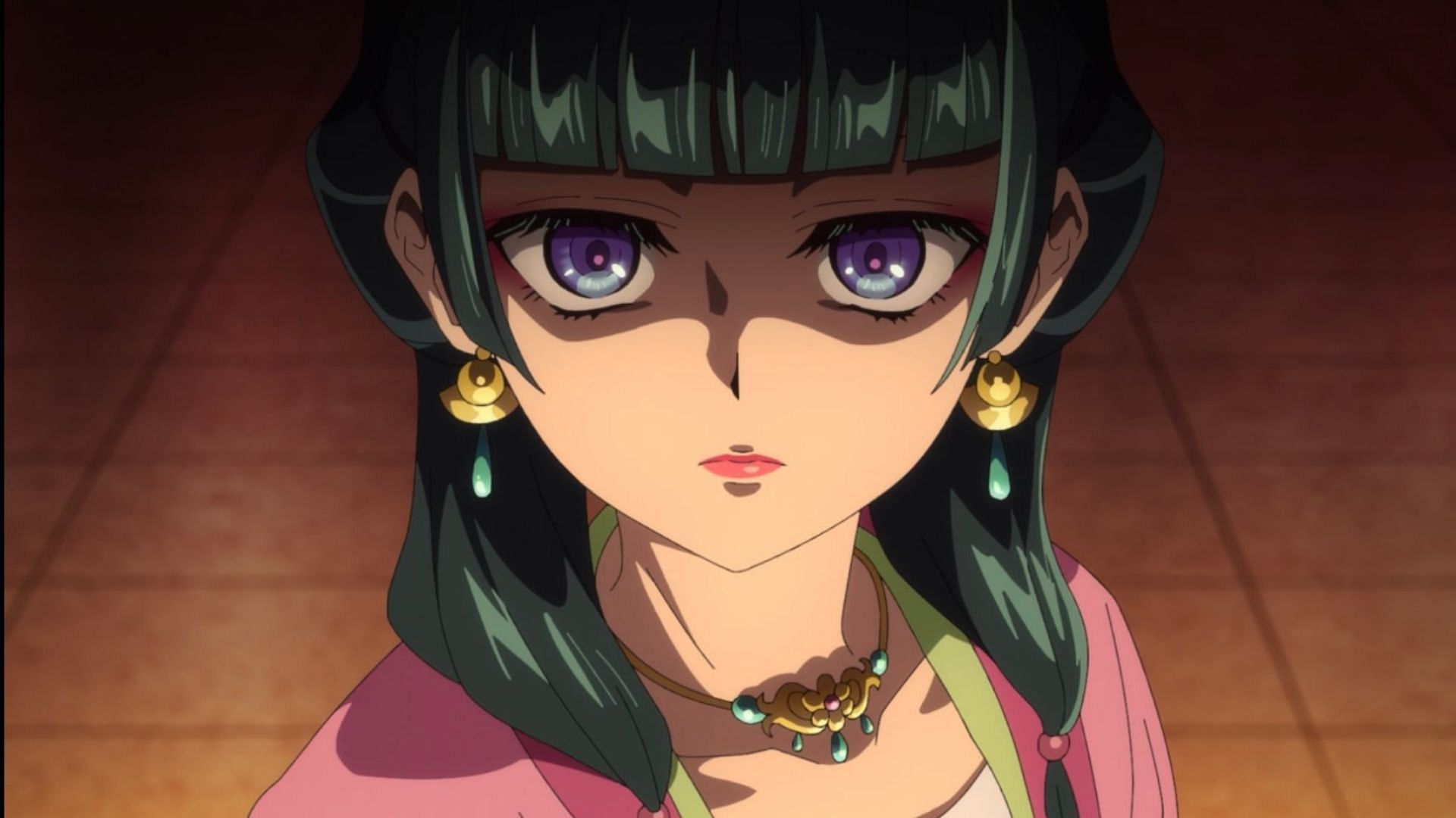 Maomao as shown in the anime (Image via TOHO Animation)