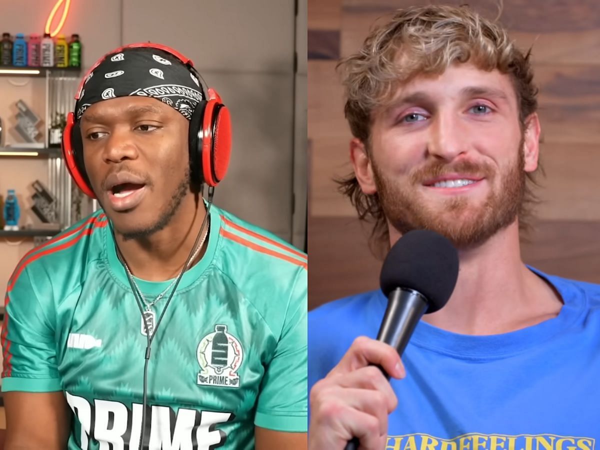 KSI voices his support for Logan Paul (Image via YouTube/JJ Olatunji and Logan Paul)