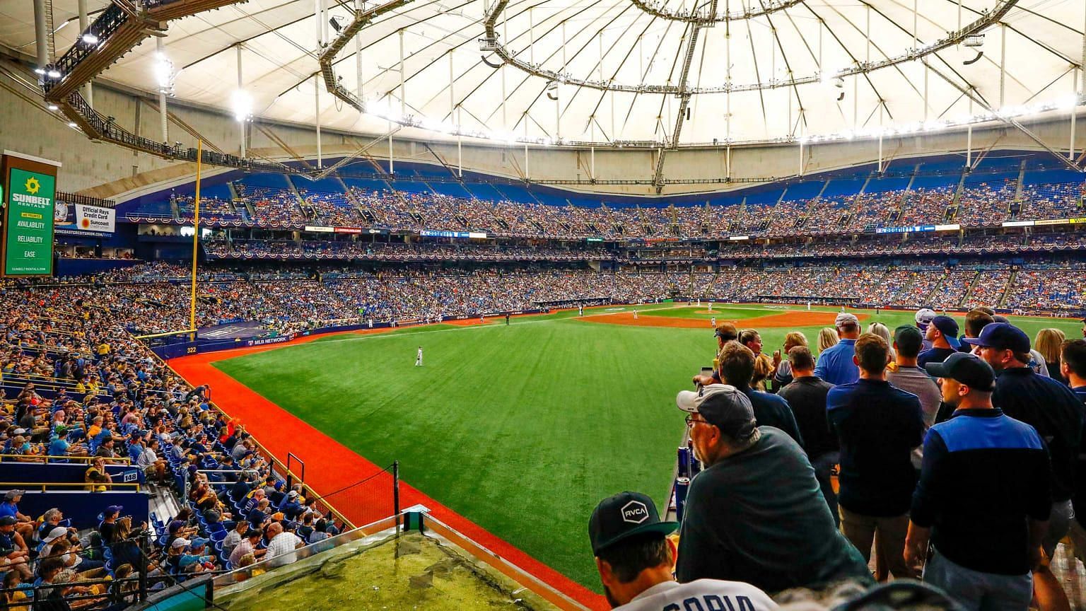 Tropicana Field home of the Tampa Bay Rays
