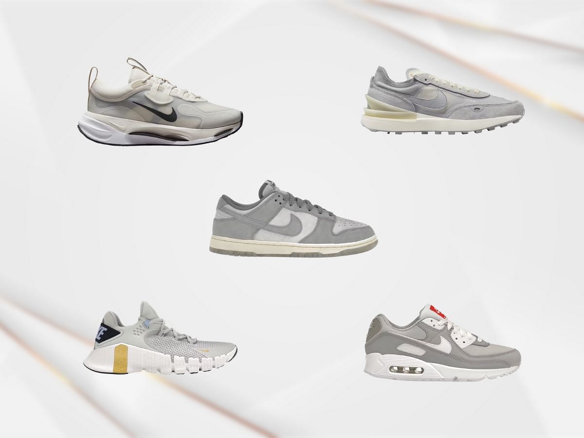 Best Nike grey sneakers for women (Image via Sportskeeda)