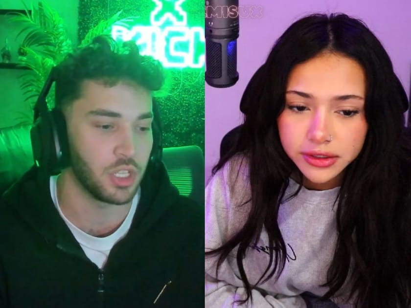 “You’re not gonna see me on stream with her ever again” - Adin Ross