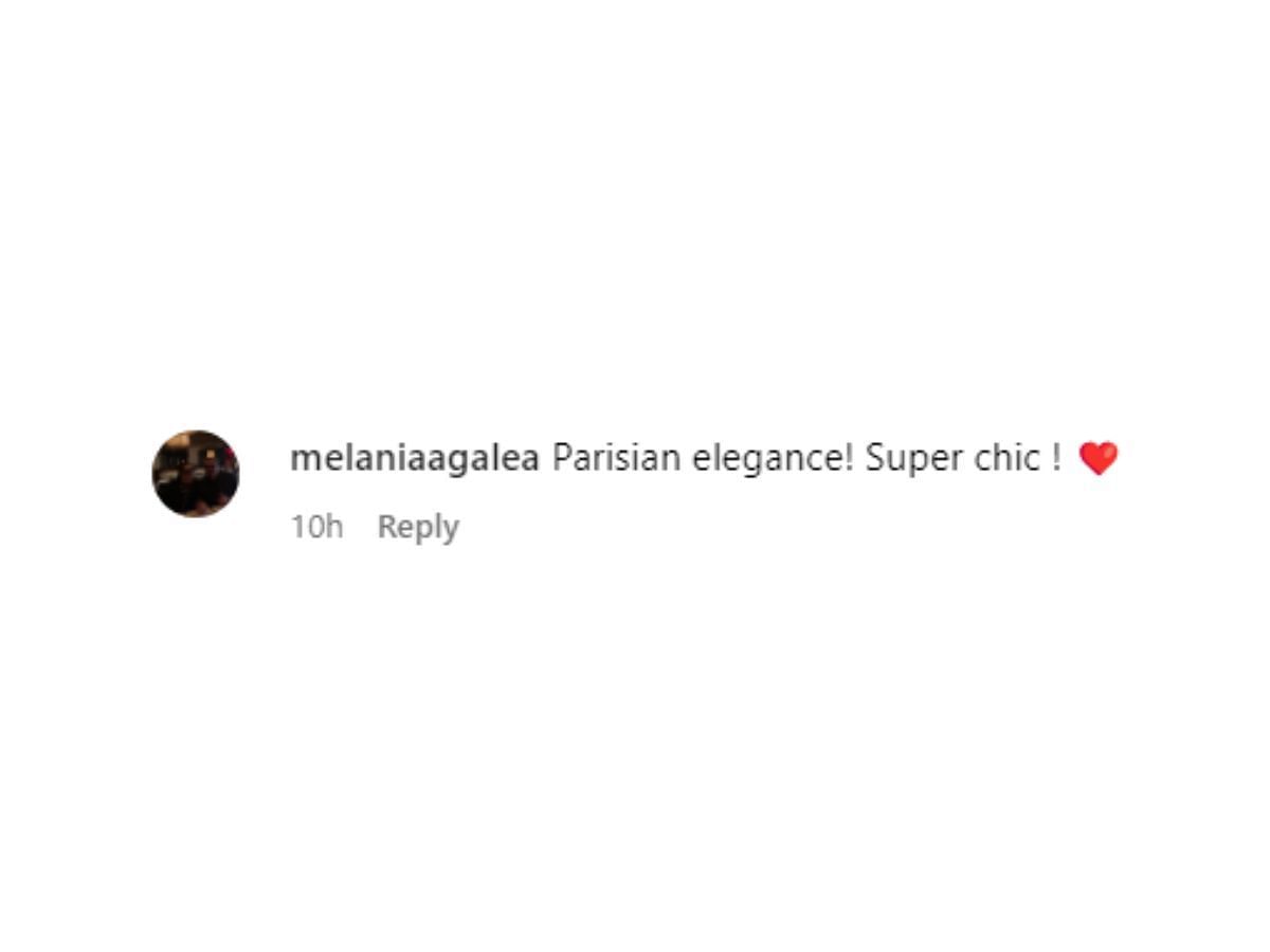 @melaniaagalea commented on Kylie&#039;s appearance at Jacquemus&#039;s show ( Image via @kyliekcentral)