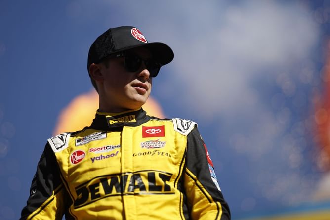 Christopher Bell looks back at “bonkers” 2023 NASCAR Cup race at Atlanta, claims a dislike of “speedway racing”