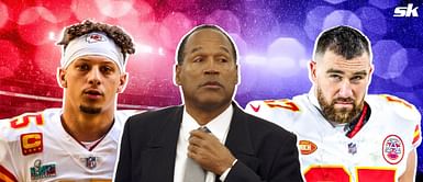 O.J. Simpson picks sides in viral Travis Kelce & Patrick Mahomes vs Justin Tucker beef: "Throw that s**t in the stands"